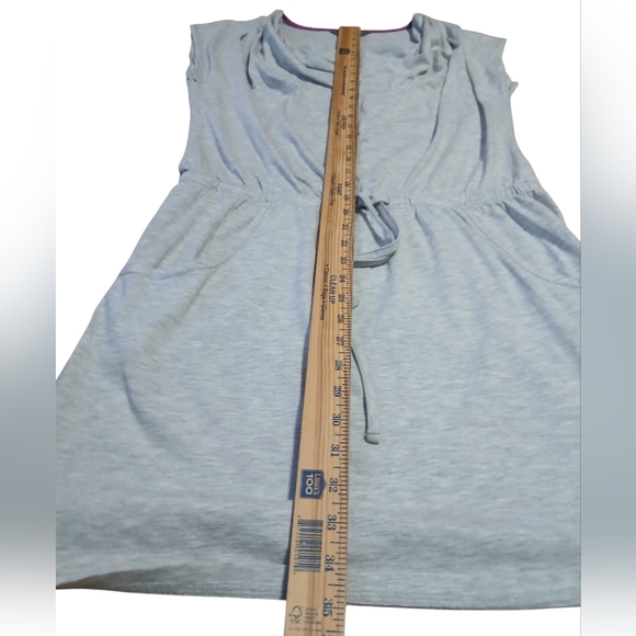 The North Face Women's Size Medium Gray Women's Cowl Neck Sleeveless Dress - Picture 6 of 7